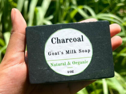 Charcoal Goat’s Milk Soap